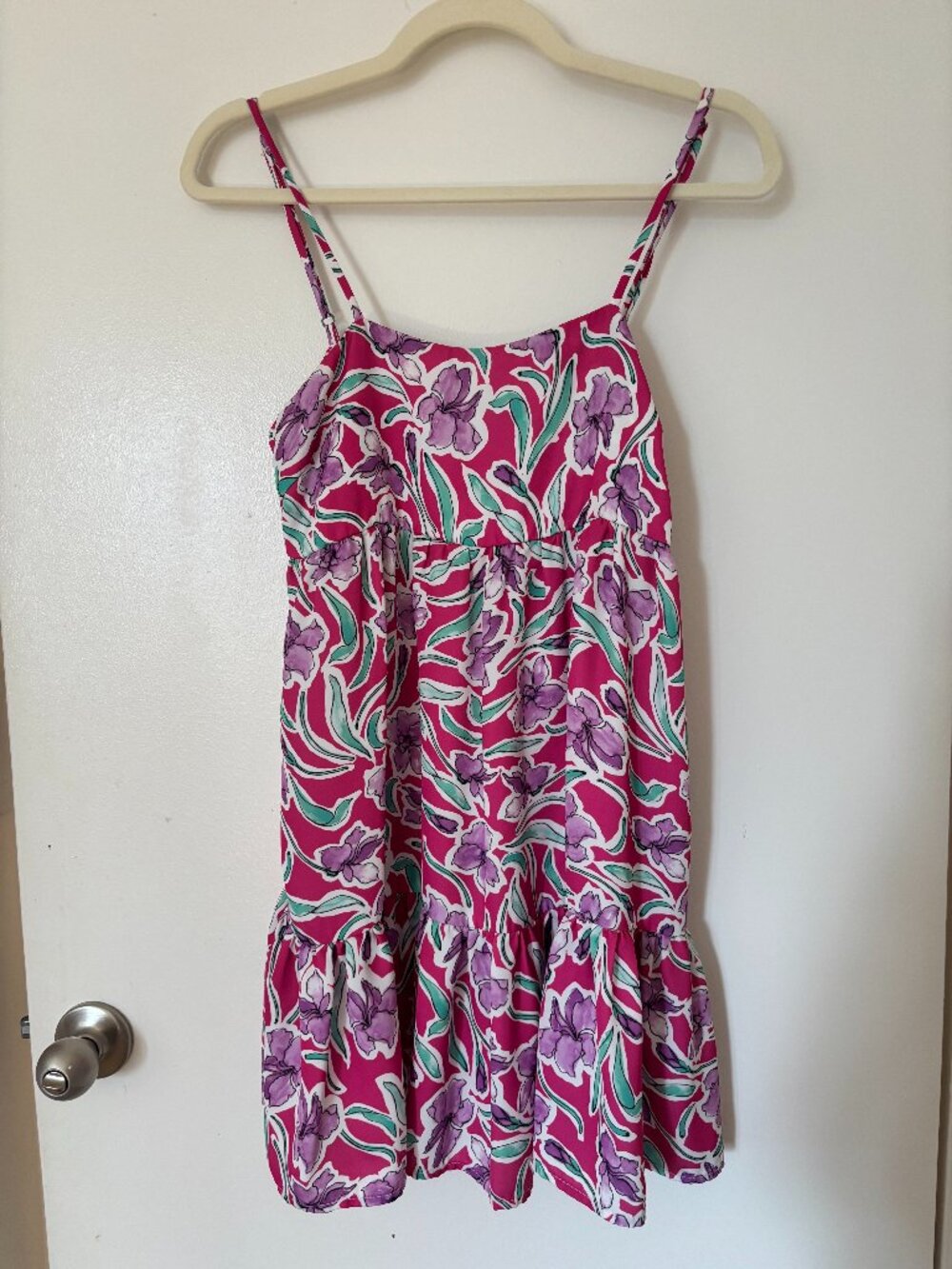 RESA Chloe Mini Dress Hibiscus XS